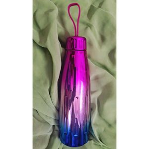 Pink Blue Gradient Stainless Steel Waterbottle