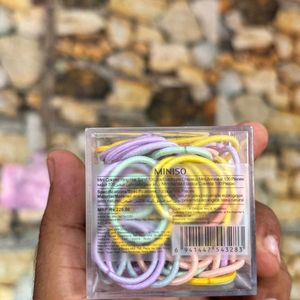 Branded Hair Bands Of Miniso Brand