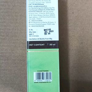 Mamaerth Sealed Pack Unused Conditioner