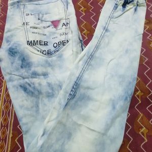 Ripped Faded Jeans For Men