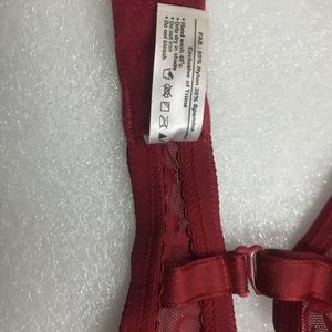 Enamor Red Bra