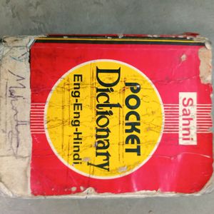 Pocket Dictonary Eng-Eng Hindi