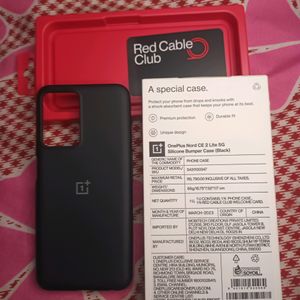 OnePlus Nord CE 2 Lite 5G Silicone Bumper Case (Black)