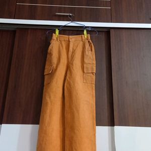 Brown Cargo Jeans