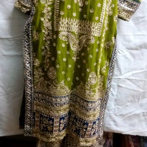 Heavy Kurta Palazzo Suits