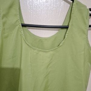 Yellow And Lime Green Inner For Kurti