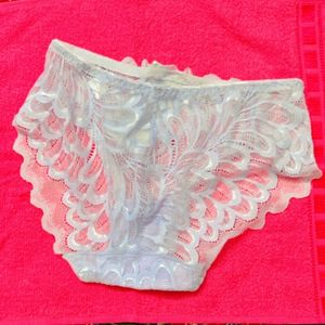 Two Net Panties Lavender And Baby Pink