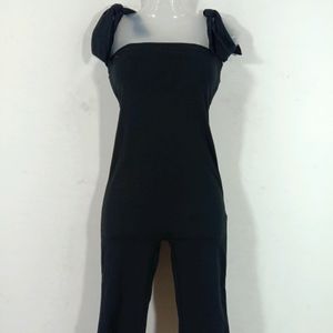 Black Skinny Fit Jumpsuit (Women's)