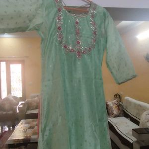 Beautiful Party Wear Kurta Cum Gown