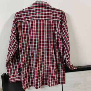 Raymond Red Checks Shirt