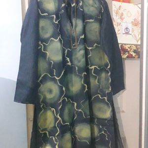 Green Mens Kurta