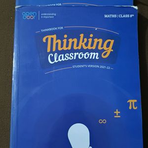 Thinkbook For Thinking Classroom Class 8th