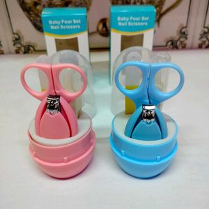 Baby Manicure Kit, 4-in-1 Nail Cutter Pack Of 02.