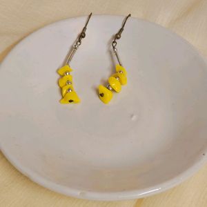 🆕 Yellow Earrings