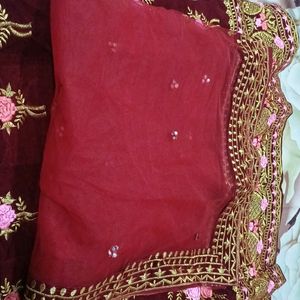 Lehnga ,blouse ,net Dupatta