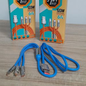 DATA CABLE FAST CHARGER 120W 6A