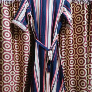 Stripe Dress For Girls