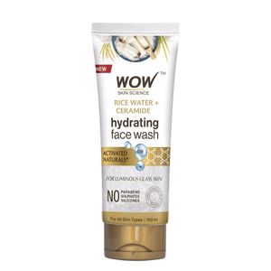 Wow Rice  Water Hydrating Face Wash