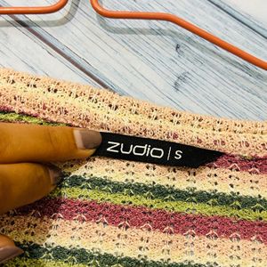 Zudio Multicolour Net Top