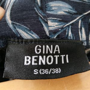 Gina Binotti Tropical Print Skirt