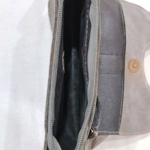 Grey Sling Bag