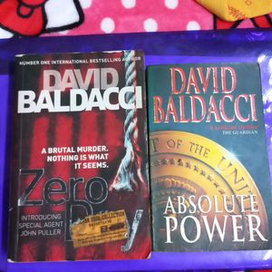 DAVID BALDACCI- FICTION BOOKS