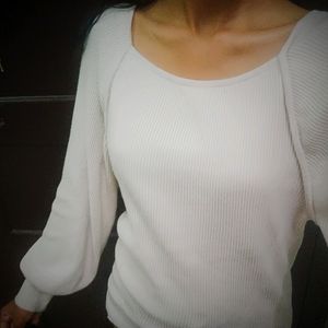 Puff Sleeve Sqare Neck Top ( Loose Fit Me)