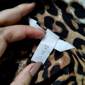 H&M Animal Print Shirt