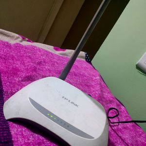 TP-LINK Wireless Router + Adapter + Data Cable