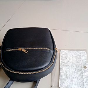 Backpack Cum Small Size Handbag/Sling bag