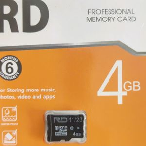 RD 4gb Memory Card