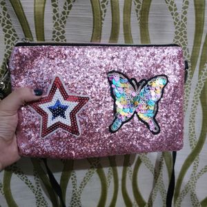 💗Beautiful Glittery Sling Bag As Pouch💗