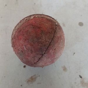 Red Leather Ball Woking Condition