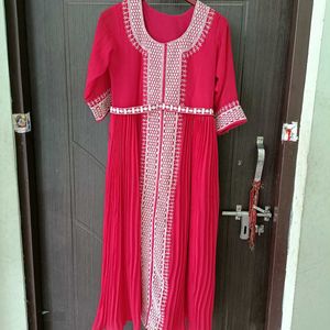 Dress Dark Pink