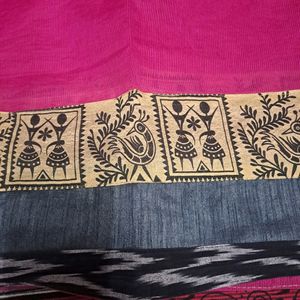 Kota Doria Saree Without Blouse