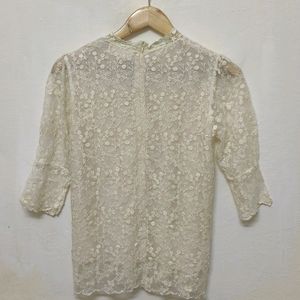 Trendy New Cream Top For Women