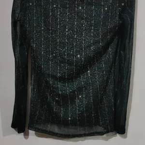 Black Shimmer Top