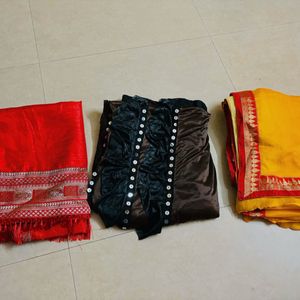 combo sale sarees of 3