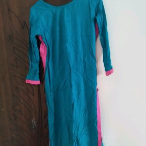 M Size Kadhi Cotton Short  Sleevless Kurtha