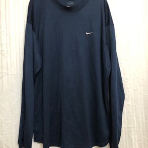 Nike Blue Long Sleeve T Shirt