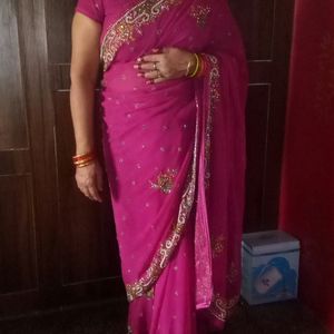 Saree With Free gift