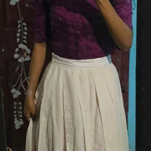 Onam Skirt 🌼