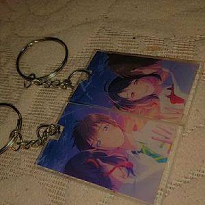 Couple Keychain ( Your Name Anime )