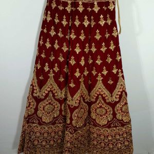 Emblished Bridal Lehenga Choli Set For Women's