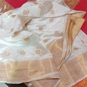 White Dupatta