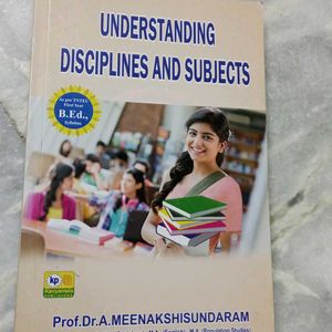 B. Ed Book Understanding Disciples And Subjects