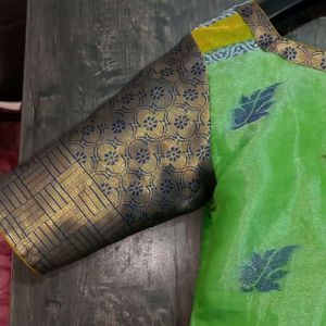 Parrot Green Festive Kurta