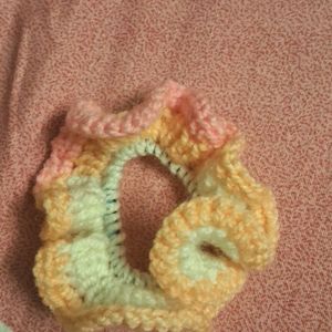 Handmade Crochet Scrunchies