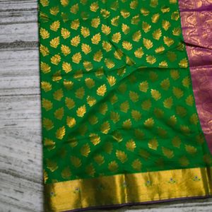 New Cotton Silk Pattu Saree