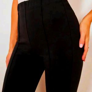 Black Bootcut Trousers/👖 Pants